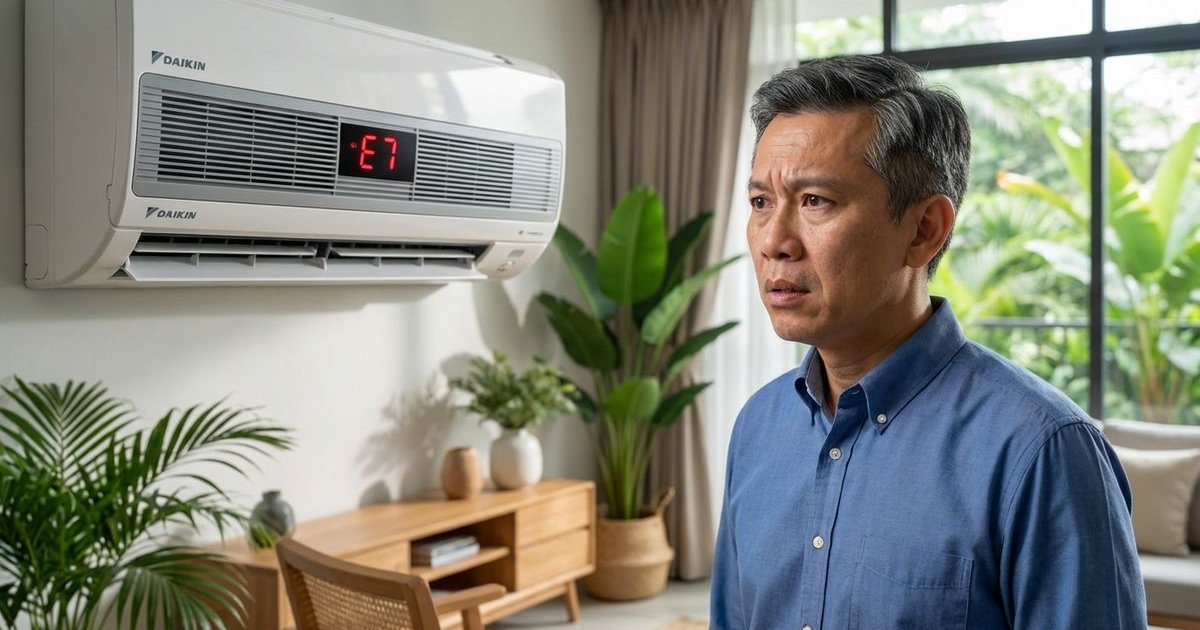 Daikin aircond error code troubleshooting guide